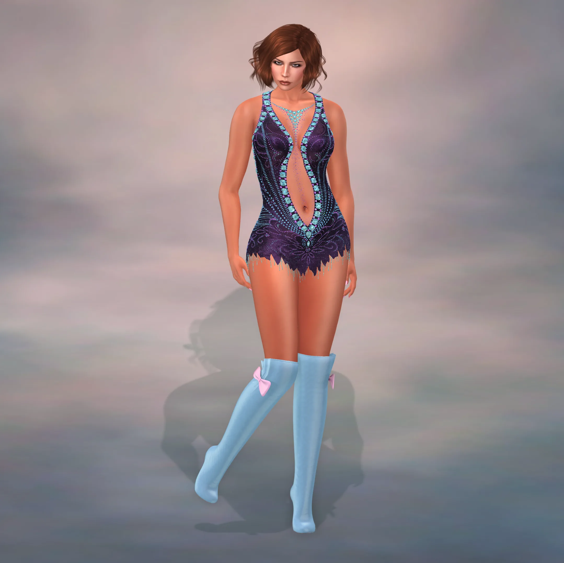 Lily - Hex and Airy Blue lily hex and airy blue